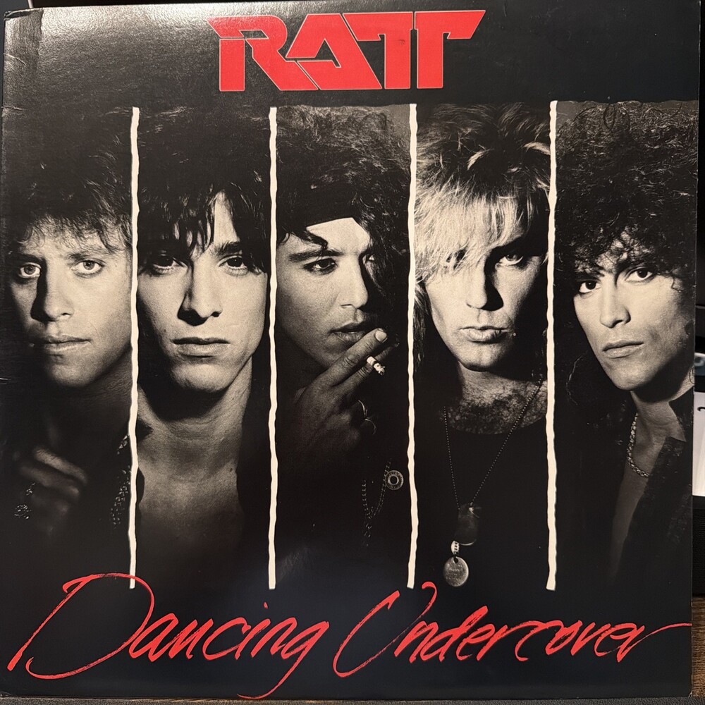 Ratt Dancing Undercover Original 1st Press 1986 Atlantic Records 7-81683-1 EX EX